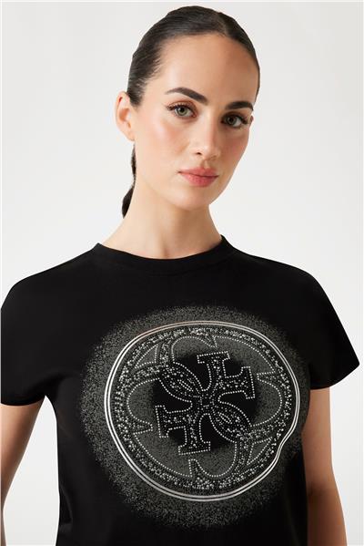 Guess Shaded Kadın Slim Fit T-Shirt