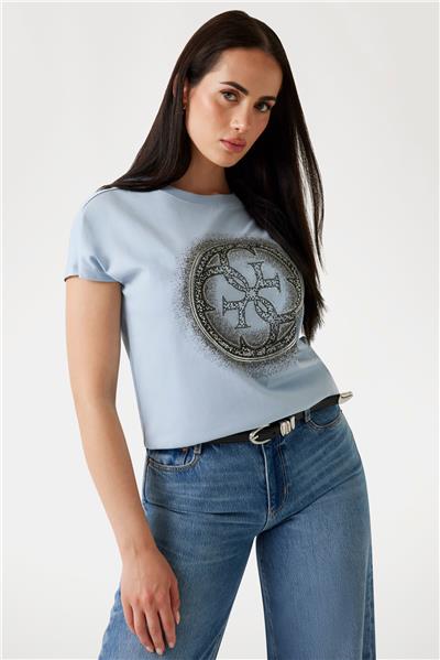 Guess Shaded Kadın Slim Fit T-Shirt