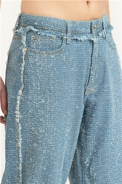 Guess Tokyo Kadın Relaxed Fit Jean Pantolon
