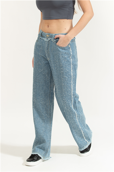 Guess Tokyo Kadın Relaxed Fit Jean Pantolon