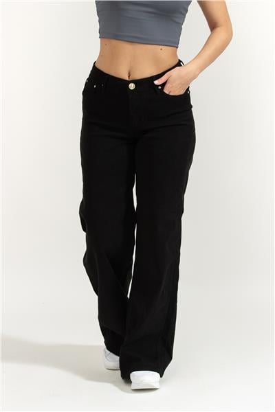 Guess Velvet Kadın Modal Karışımlı Palazzo Fit Pantolon