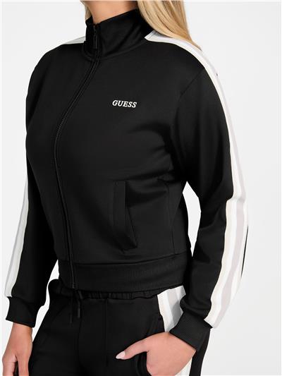 Guess Yarrow Kadın Aktif Scuba Fermuarlı Sweatshirt
