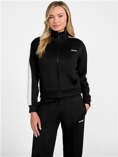 Guess Yarrow Kadın Aktif Scuba Fermuarlı Sweatshirt