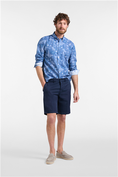 Harmont Blaine Bermuda Basico Erkek Bermuda Şort Lacivert
