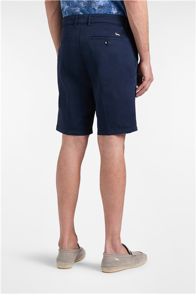 Harmont Blaine Bermuda Basico Erkek Bermuda Şort Lacivert