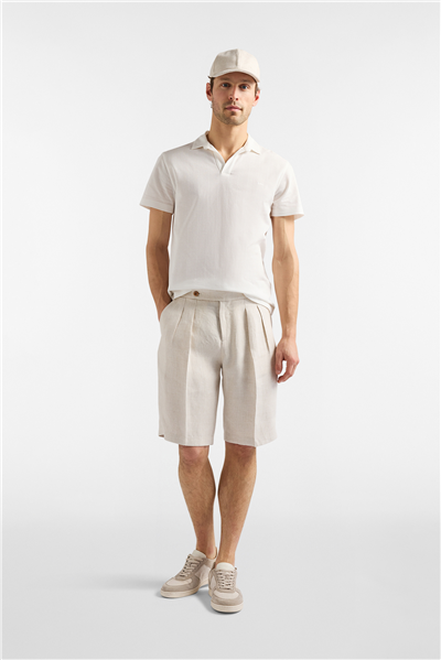 Harmont Blaine Bermuda Doppia PInces Erkek Bermuda Şort Kum beji