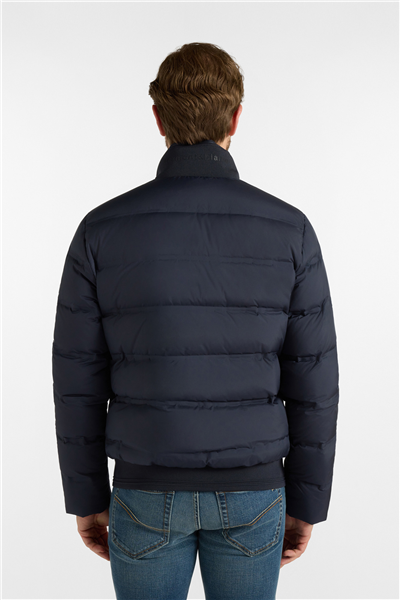 Harmont Blaine Bomber Con Collo In Cos Erkek Bomber Mont Lacivert