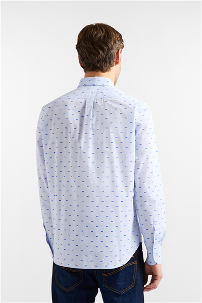 Harmont Blaine Camicia Monotessuto + Res Erkek Gömlek Çok Renkli