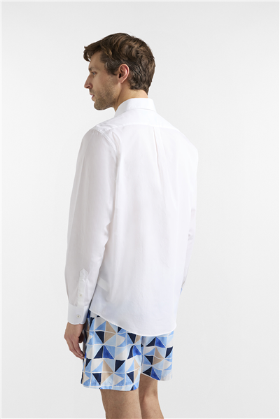 Harmont Blaine Camicia Pochette Erkek Gömlek Beyaz