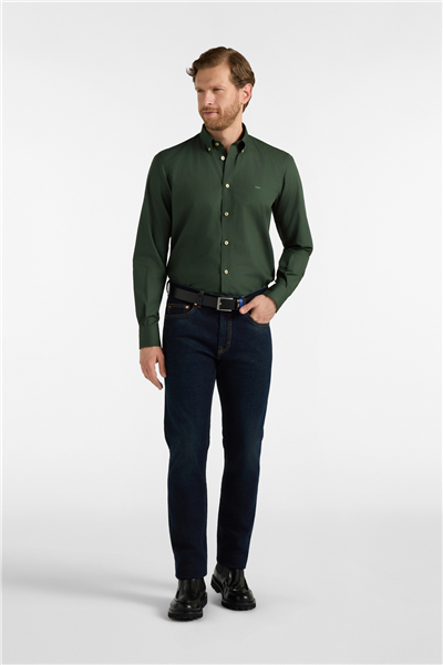 Harmont Blaine Camicia Popeline Tinto Erkek Gömlek