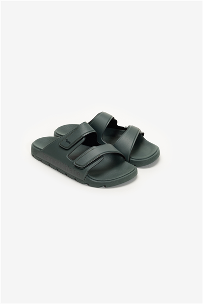 Harmont Blaine Ciabatta Mare Lettering Sandal Erkek Sandalet