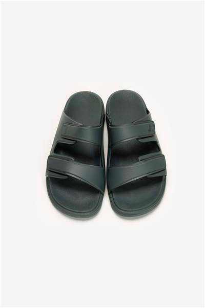 Harmont Blaine Ciabatta Mare Lettering Sandal Erkek Sandalet