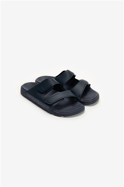Harmont Blaine Ciabatta Mare Lettering Sandal Erkek Sandalet
