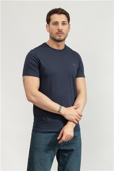 Harmont Blaine Erkek Bisiklet Yaka T-Shirt