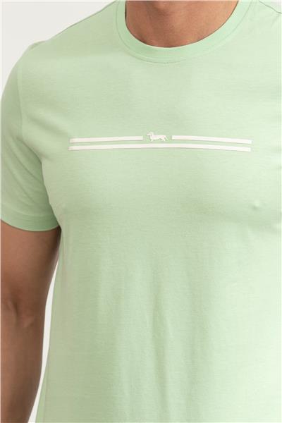Harmont Blaine Erkek Bisiklet Yaka T-Shirt