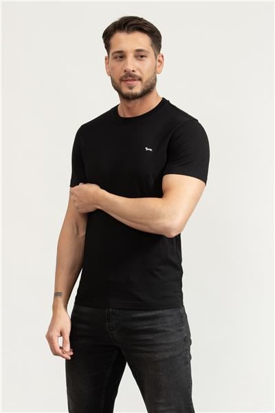 Harmont Blaine Erkek Bisiklet Yaka T-Shirt