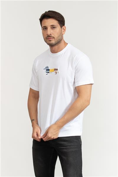 Harmont Blaine Erkek Bisiklet Yaka T-Shirt