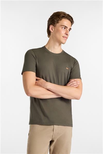 Harmont Blaine Erkek Bisiklet Yaka T-Shirt
