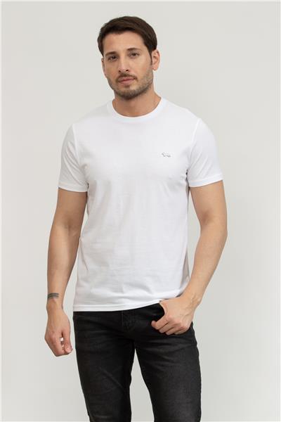Harmont Blaine Erkek Bisiklet Yaka T-Shirt