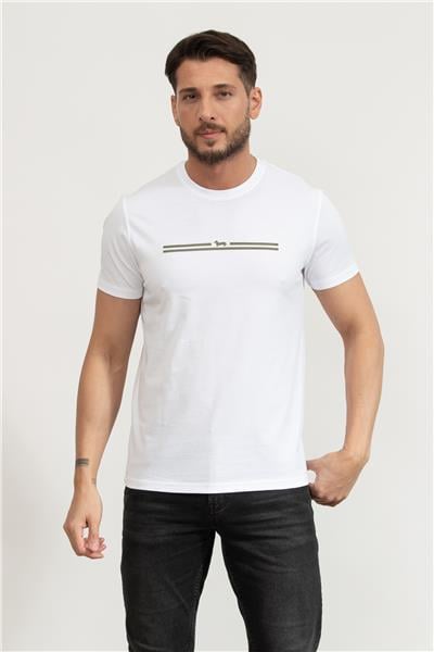 Harmont Blaine Erkek Bisiklet Yaka T-Shirt