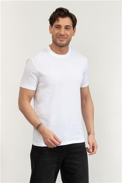 Harmont Blaine Erkek Bisiklet Yaka T-Shirt