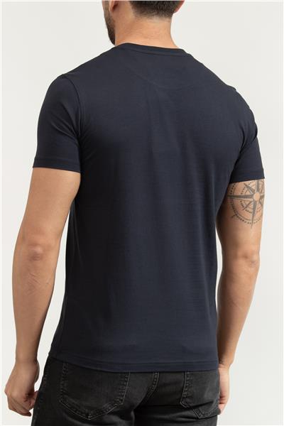 Harmont Blaine Erkek Bisiklet Yaka T-Shirt