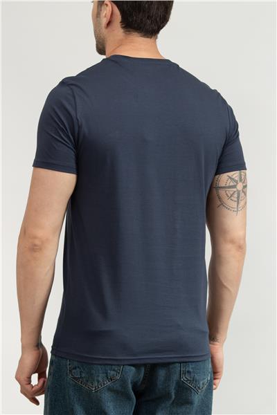 Harmont Blaine Erkek Bisiklet Yaka T-Shirt