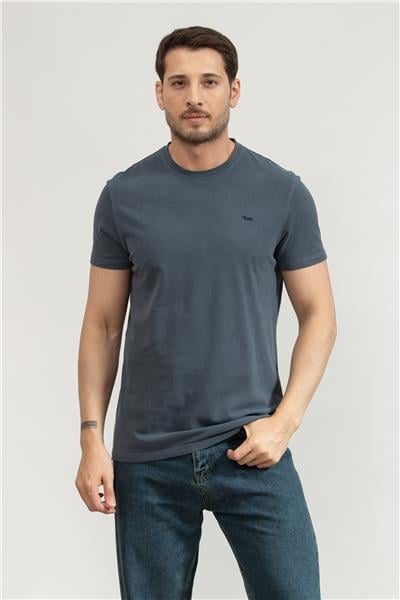 Harmont Blaine Erkek Bisiklet Yaka T-Shirt