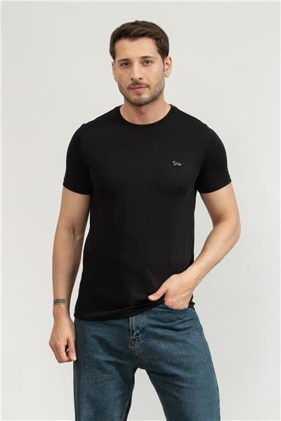 Harmont Blaine Erkek Bisiklet Yaka T-Shirt