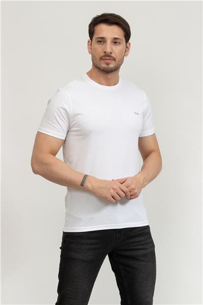 Harmont Blaine Erkek Bisiklet Yaka T-Shirt