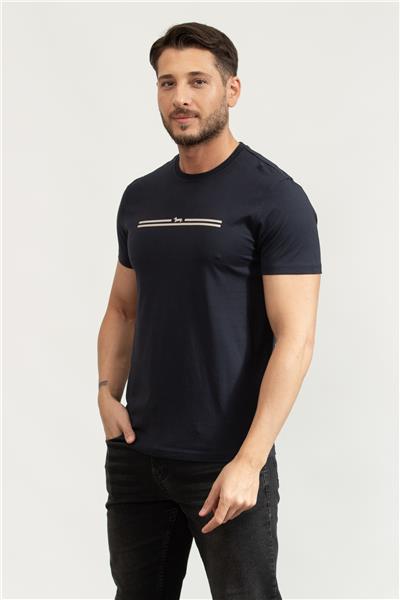 Harmont Blaine Erkek Bisiklet Yaka T-Shirt