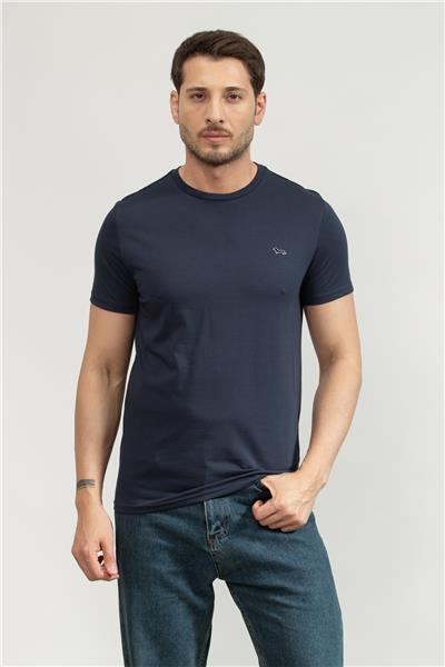 Harmont Blaine Erkek Bisiklet Yaka T-Shirt