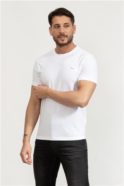Harmont Blaine Erkek Bisiklet Yaka T-Shirt