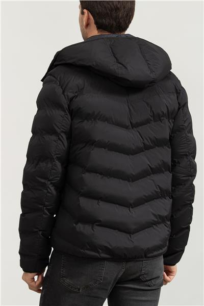 Harmont Blaine Erkek Şişme Mont Siyah