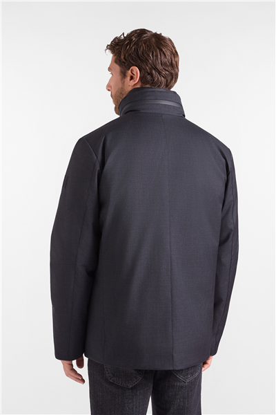 Harmont Blaine Field Jacket In Lana T Erkek Mont