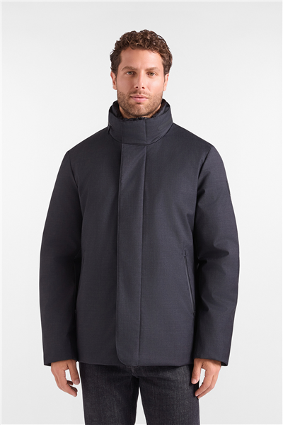 Harmont Blaine Field Jacket In Lana T Erkek Mont