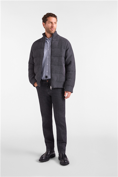 Harmont Blaine Giubbino In Maglia Imbottit Erkek Triko