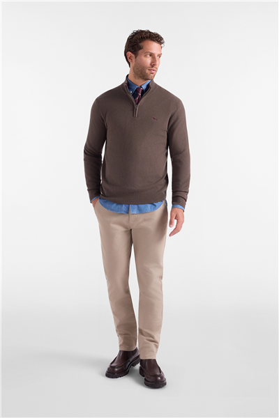 Harmont Blaine Half Zip Basic 3D Erkek Triko