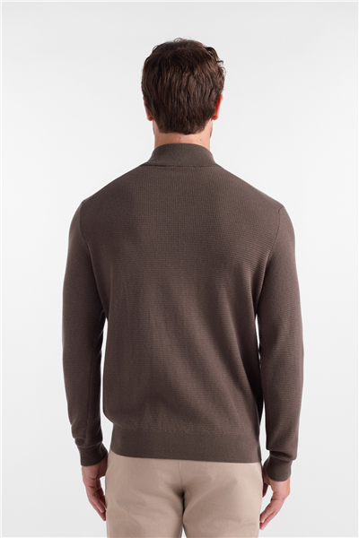 Harmont Blaine Half Zip Basic 3D Erkek Triko