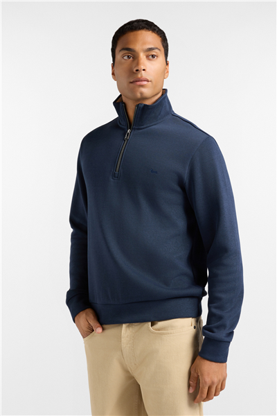 Harmont Blaine Half Zip In Cannetta Di Erkek Eşofman Takımı Lacivert