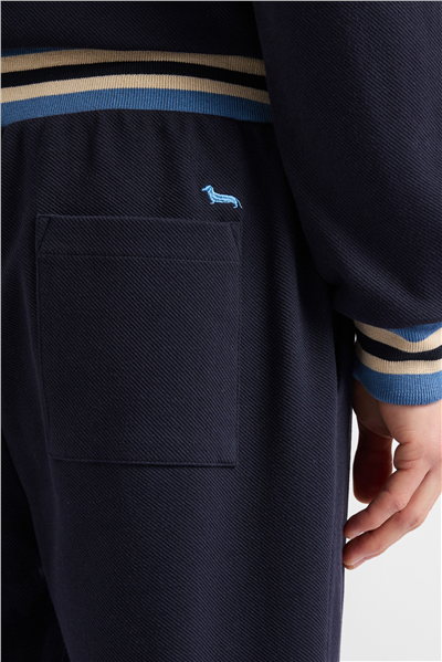 Harmont Blaine Pantalone Con CInta Rigata Erkek Eşofman Altı Lacivert