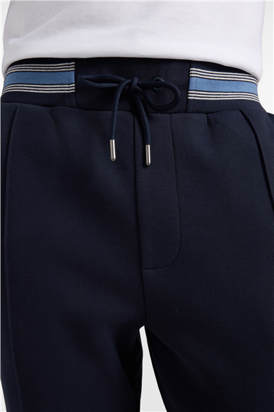 Harmont Blaine Pantalone In Piquet E Ci Erkek Eşofman Takımı Lacivert