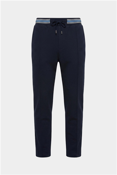 Harmont Blaine Pantalone In Piquet E Ci Erkek Eşofman Takımı Lacivert