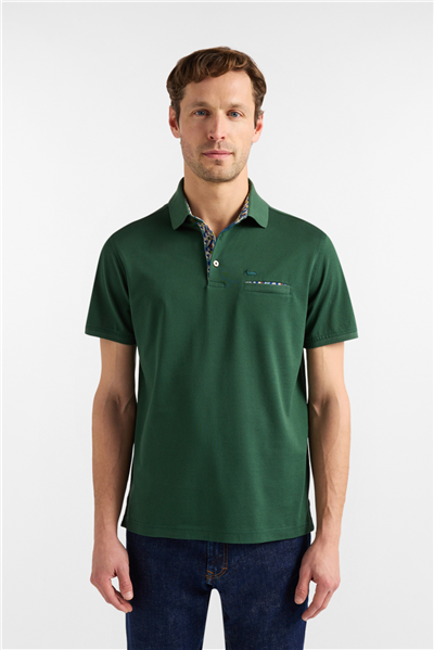 Harmont Blaine Polo Tasca Stampata Erkek Polo Yaka T-Shirt