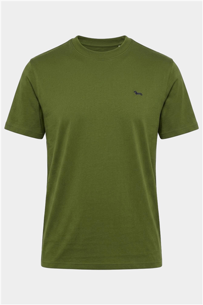 Harmont Blaine T Shirt In Jersey Con Basso Erkek Bisiklet Yaka T-Shirt
