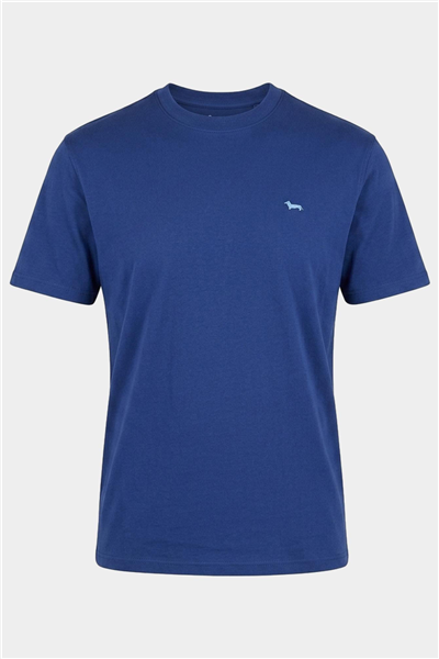 Harmont Blaine T Shirt In Jersey Con Basso Erkek Bisiklet Yaka T-Shirt