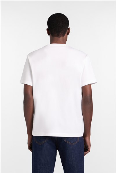Harmont Blaine T Shirt Relaxed Erkek Bisiklet Yaka T-Shirt Beyaz