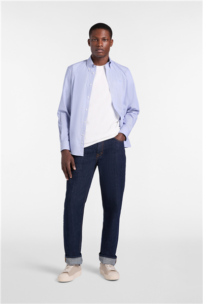 Harmont Blaine T Shirt Relaxed Erkek Bisiklet Yaka T-Shirt Beyaz