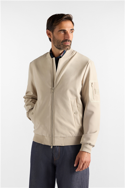 Harmont Blaine Varsity In Softshell Dopp Erkek Mont