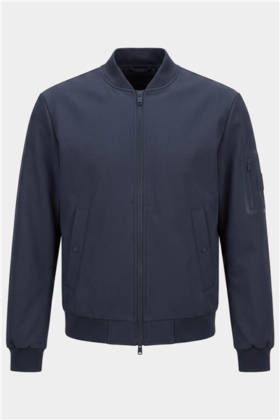 Harmont Blaine Varsity In Softshell Dopp Erkek Mont Lacivert